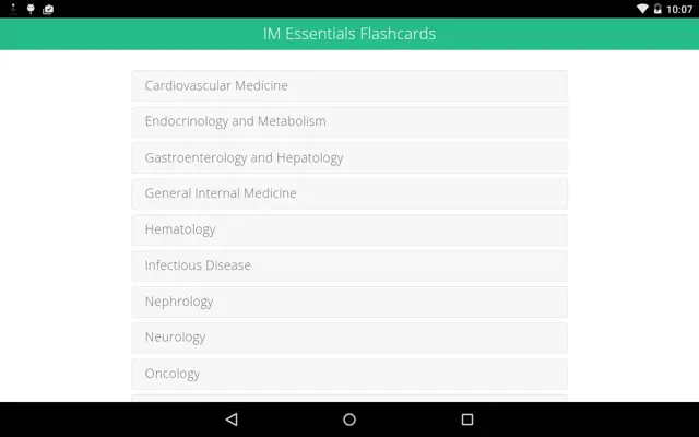 IM Essentials Flashcards android App screenshot 1